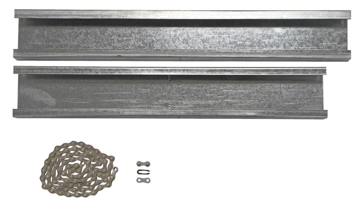 Forlengerskinne til garasjeportåpner 50 cm 